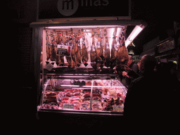Ham in the Mercat de Sant Josep de la Boqueria market