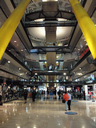Interior of the Las Arenas shopping mall