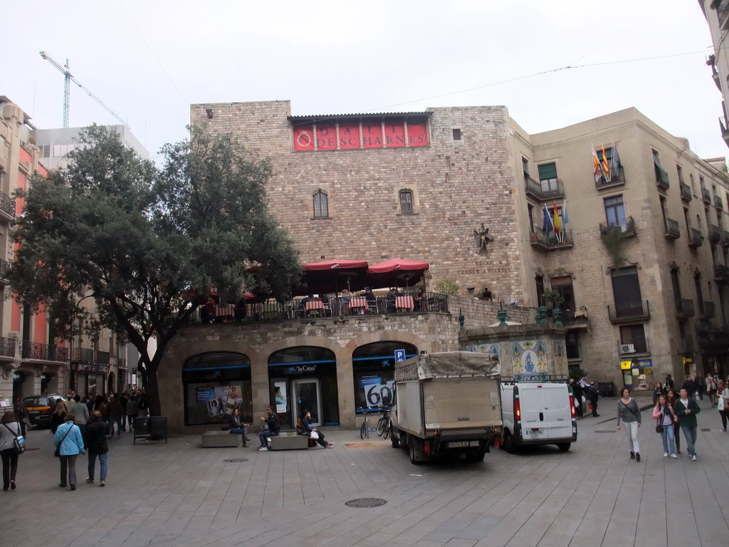 The Reial Circle Artistic de Barcelona building at the Carrer dels Arcs street