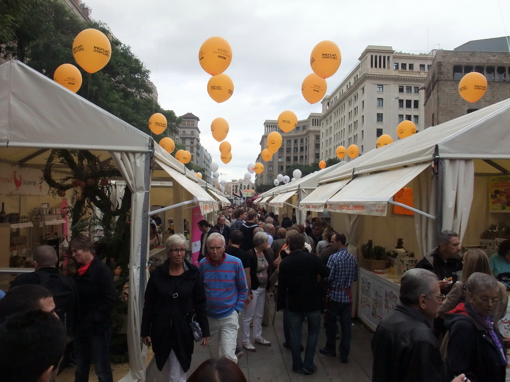 The `Mercat de Mercats` market at the Plaça Nova square