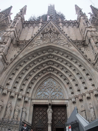 Facade of the Cathedral of Santa Eulalia