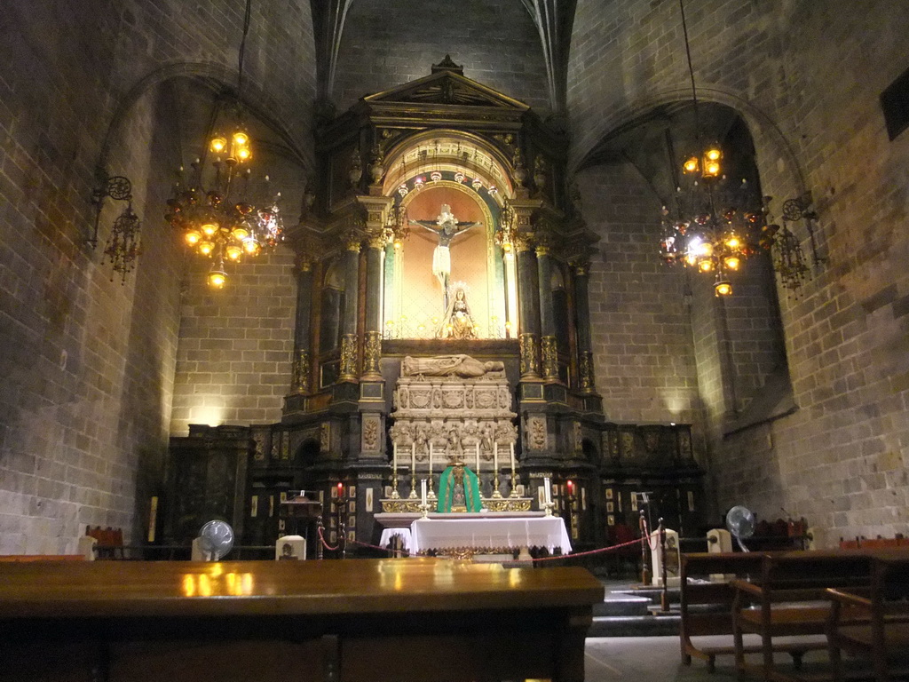 Side chapel in the Cathedral of Santa Eulalia