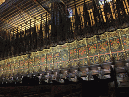 The choir of the Cathedral of Santa Eulalia