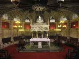 Crypt with the tomb of Santa Eulalia, in the Cathedral of Santa Eulalia