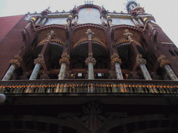 Facade of the Palau de la Música Catalana concert hall