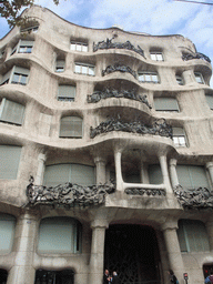 Front of the La Pedrera building