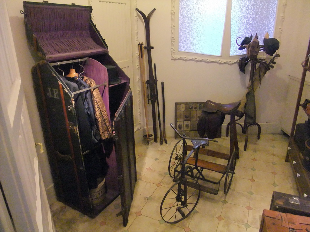 Wardrobe at the apartment floor of the La Pedrera building