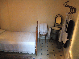 Maid`s room at the apartment floor of the La Pedrera building