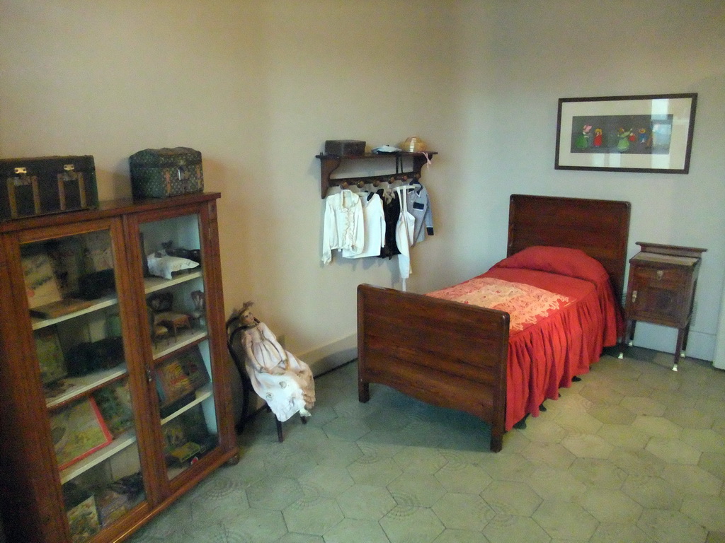 Children`s room at the apartment floor of the La Pedrera building