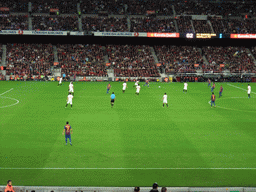 FC Barcelona in the attack during the football match FC Barcelona - Sevilla FC in the Camp Nou stadium