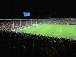 Sevilla FC in the attack during the football match FC Barcelona - Sevilla FC in the Camp Nou stadium