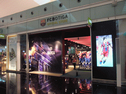 FCBotiga store at Barcelona El Prat Airport