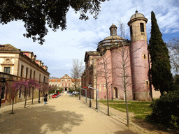 The Església de la Ciutadella church and the Palau del Parlament de Catalunya building at the Parc de la Ciutadella park