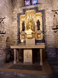 Side chapel at the east side of the Basilica de Santa Maria del Mar church