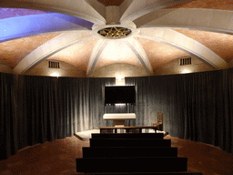 Interior of the crypt of the Basilica de Santa Maria del Mar church