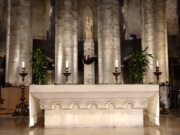 Altar of the Basilica de Santa Maria del Mar church
