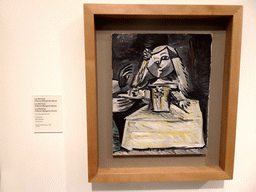 Painting `Las Meninas (Infanta Margarita Maria)` by Pablo Picasso, at the Picasso Museum, with explanation