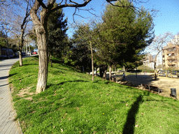 The Parc de la Primavera at the northeast side of the Montjuïc hill