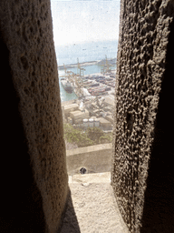 barcelona_3_311 - 336 kb - 768x1024 - The Port de Barcelona harbour, viewed from the southwest tower of the Montjuïc Castle at the southeast side of the Montjuïc hill The Port de Barcelona harbour, viewed from the southwest tower of the Montjuïc Castle at the southeast side of the Montjuïc hill