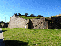 The Ravelin of the Montjuïc Castle at the southeast side of the Montjuïc hill