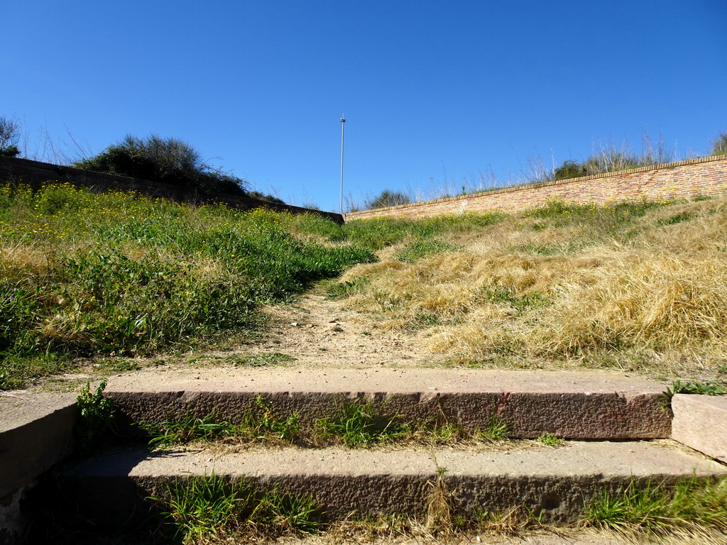 The Ravelin of the Montjuïc Castle at the southeast side of the Montjuïc hill