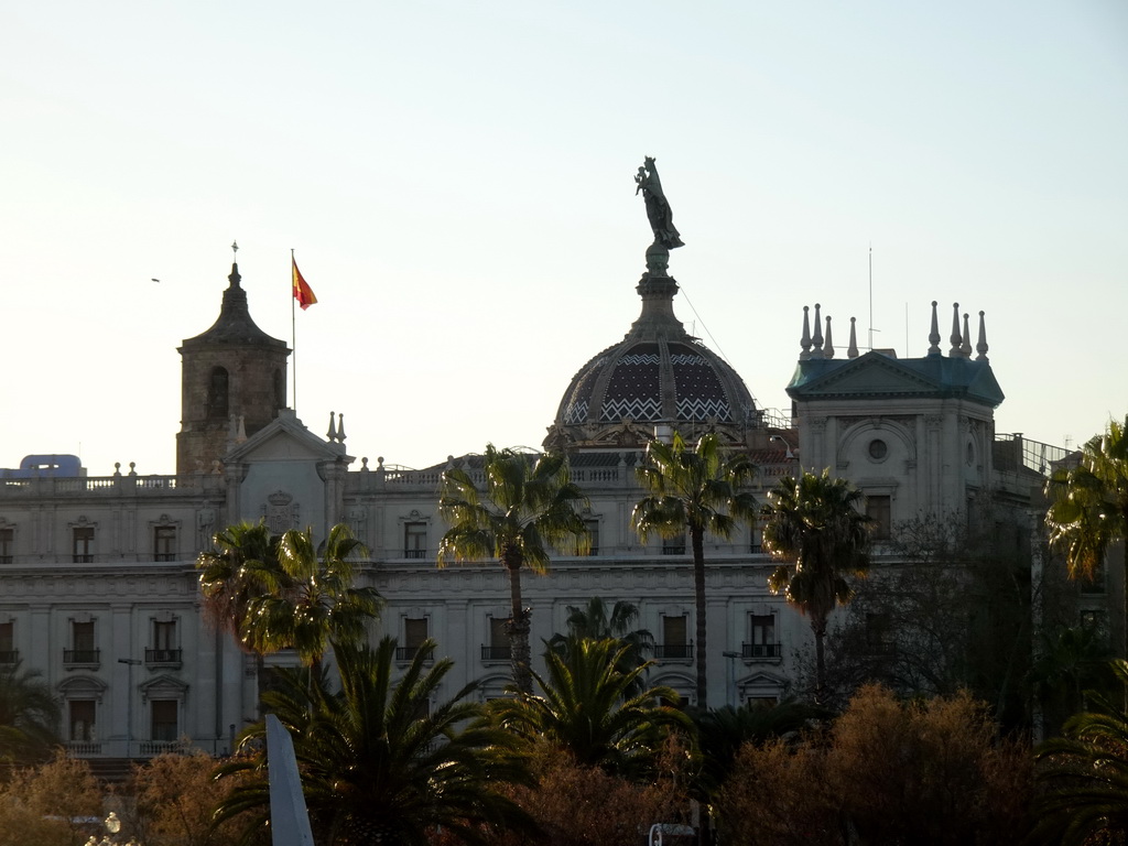 The Basilica of Our Lady of Mercy, viewed from the Plaça de l`Ictineo square