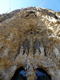 The Charity Hallway of the Nativity Facade at the northeast side of the Sagrada Família church