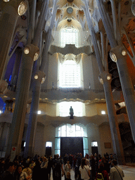 Nave of the Sagrada Família church