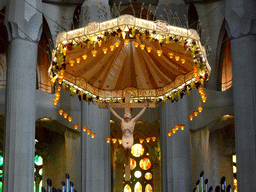 Baldachin above the altar of the Sagrada Família church