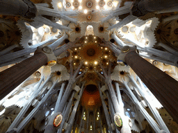 Ceiling of the crossing of the Sagrada Família church