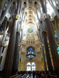 Northeast transept of the Sagrada Família church