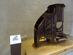 Pulpit at the Liturgical Path of the Sagrada Família church, with explanation