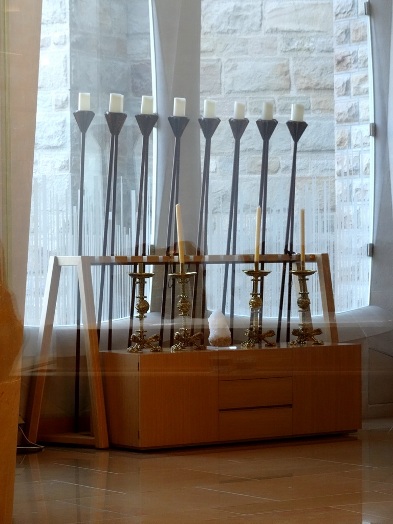 Chandeleers at the West Sacristy of the Sagrada Família church