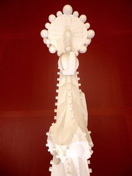 Scale model of the Pinnacle of the Passion Facade of the Sagrada Família church, at the Sagrada Família Museum