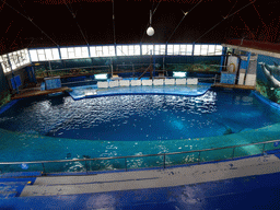 Interior of the Dolphinarium at the Barcelona Zoo