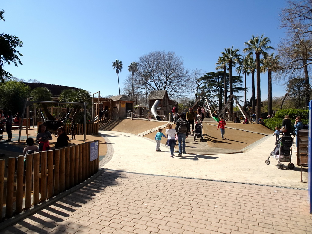 Playground at the Barcelona Zoo