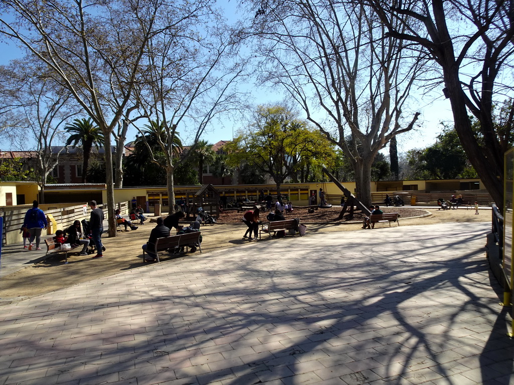 The Farm area at the Barcelona Zoo