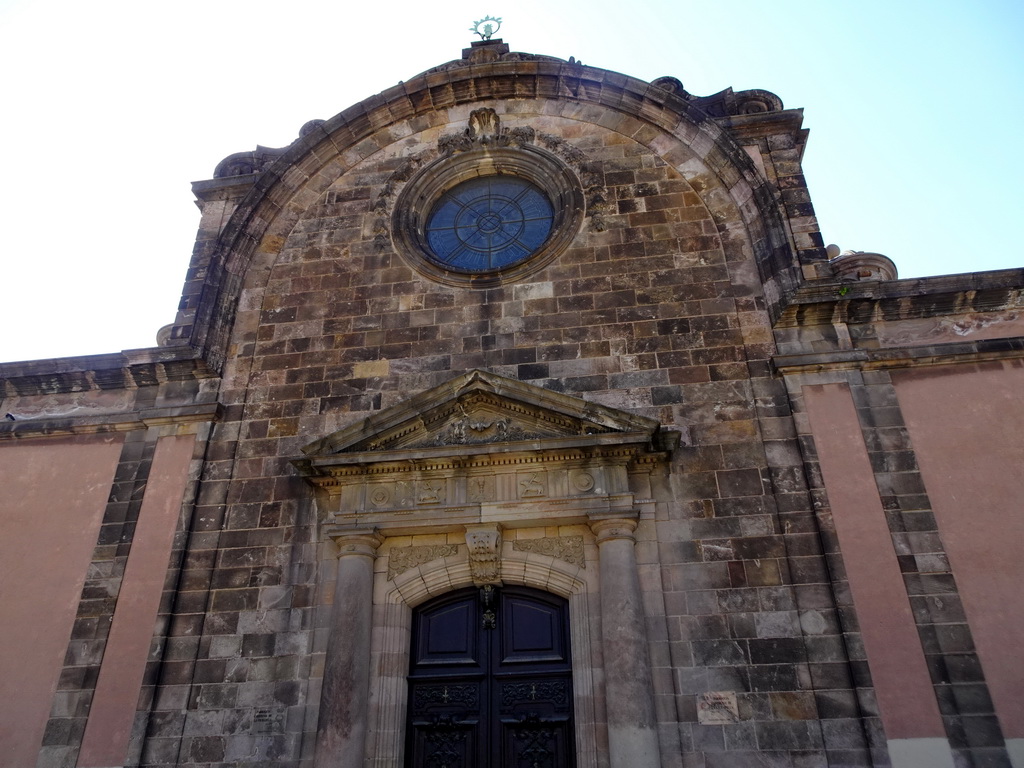 East side of the Església de la Ciutadella church at the Parc de la Ciutadella park