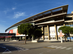 Southwest side of the Camp Nou stadium