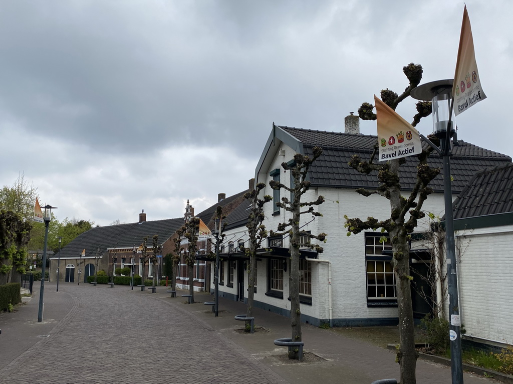 Houses at the Kerkstraat street