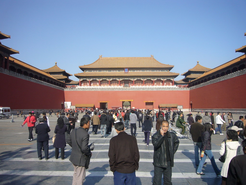 The Meridian Gate, south entrance to the Forbidden City