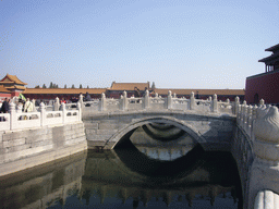 Golden Water River Bridge over the Golden Water River at the Forbidden City