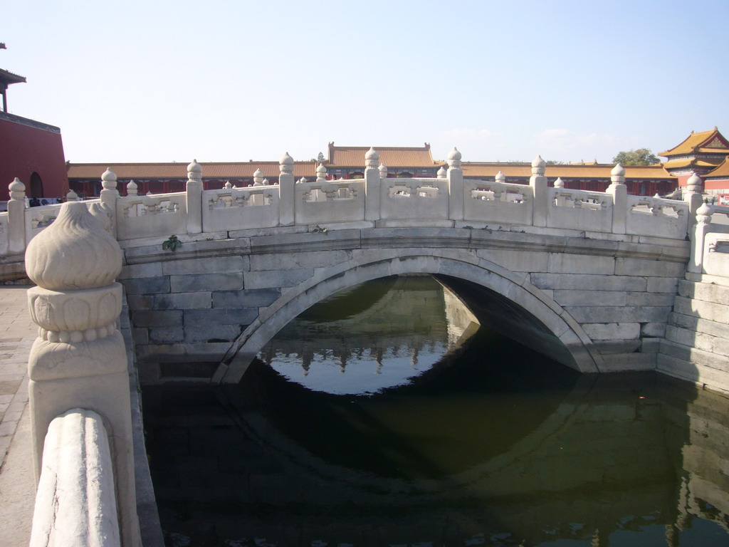Golden Water River Bridge over the Golden Water River at the Forbidden City