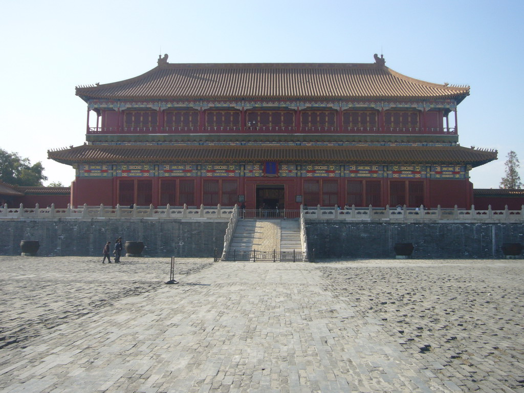 The Pavilion of Spreading Righteousness at the Forbidden City