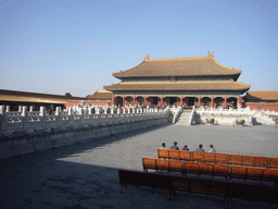 Front of the Palace of Heavenly Purity at the Forbidden City