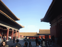 Area inbetween the Hall of Union and Peace and the Hall of Earthly Tranquility at the Forbidden City
