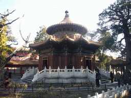 The Pavilion of Myriad Springs at the Imperial Garden of the Forbidden City