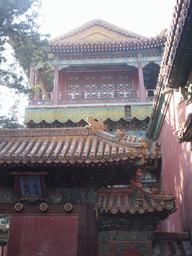 The Belvedere of Prolonging Splendor at the Imperial Garden of the Forbidden City