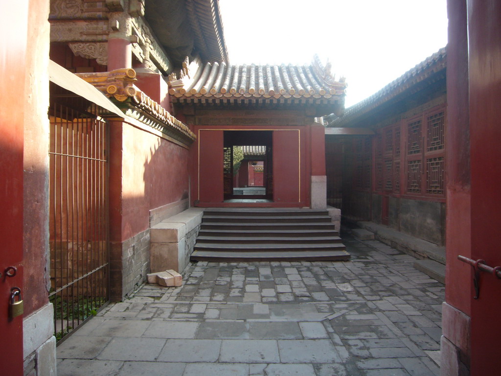 Passageway from the Palace of Great Benevolence to the Hall of Celestial Favour at the Forbidden City