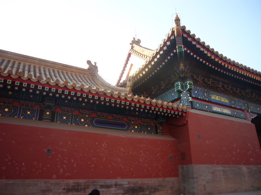 Building near the Hall of Abstinence at the Forbidden City